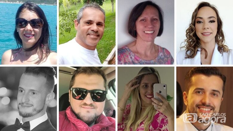 Vítimas que perderam a vida - Crédito: reprodução
