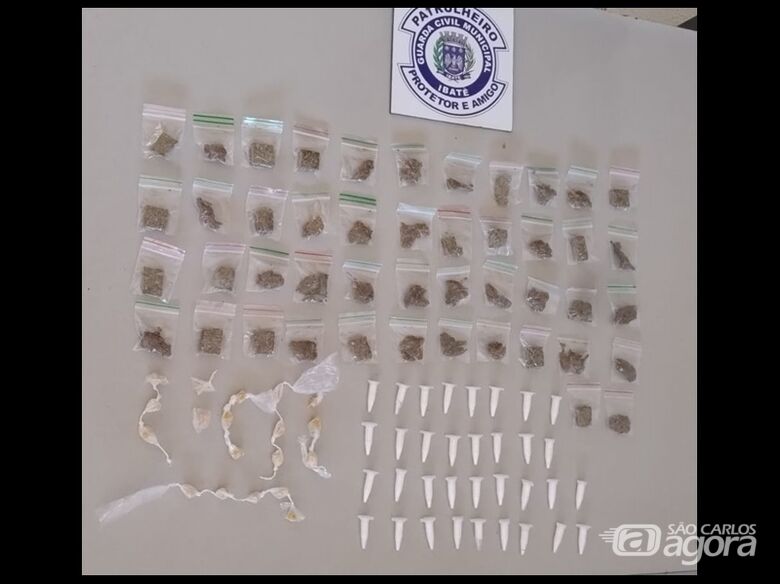 Guarda Municipal de Ibaté apreende drogas no Jardim Cruzado - 