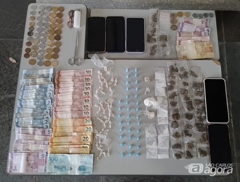 PM realiza apreensão de drogas durante Operação Impacto em Descalvado -
