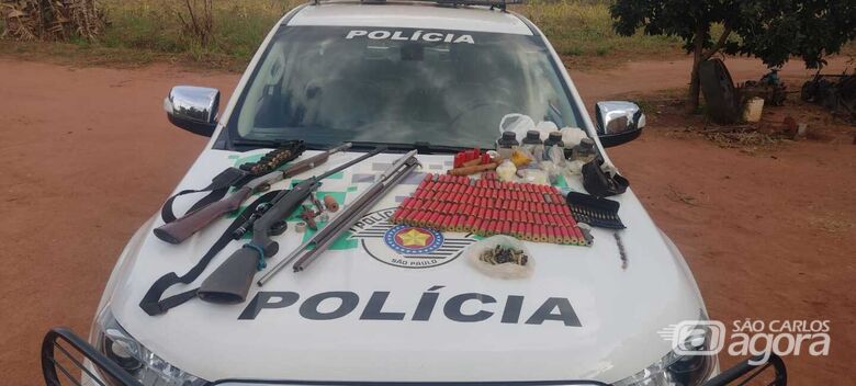 Polícia Militar Ambiental faz apreensão de armas em cidades da região -