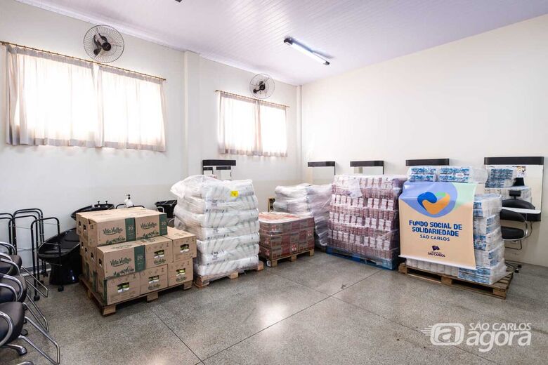 Rede Jaú Serve doa 5 toneladas de produtos ao Fundo Social de Solidariedade -
