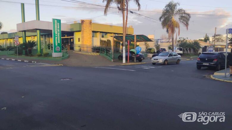 Alteração de mão de via próxima ao Hospital Municipal Hermínia Morganti em Ibaté -