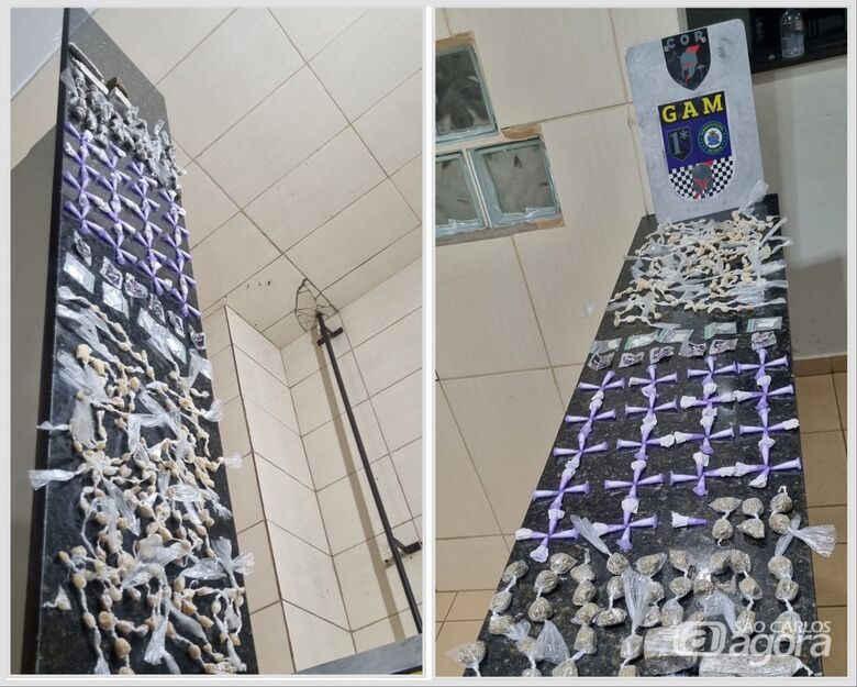 GAM localiza grande quantidade de drogas abandonadas no Jockey Clube - 