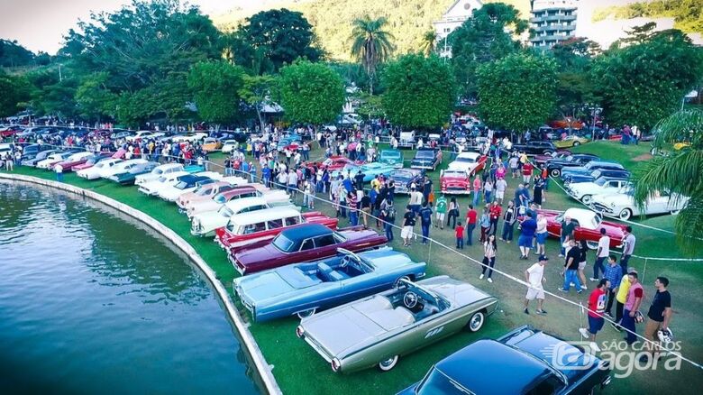 Águas de Lindóia sedia o maior encontro de carros antigos da América Latina. Foto: Gazeta Regional - 