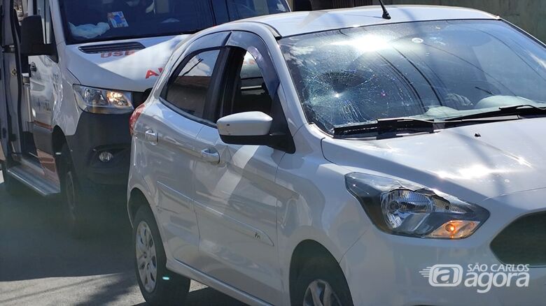 Homem é atropelado por carro na Vila Marcelino - Crédito: Maycon Maximino