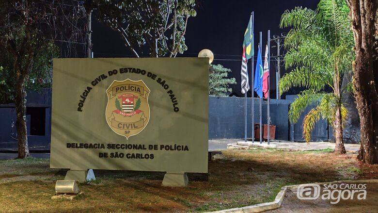 Caso foi registrado no plantão policial de São Carlos - Crédito: arquivo