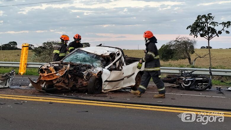 Local do acidente - Crédito: arquivo