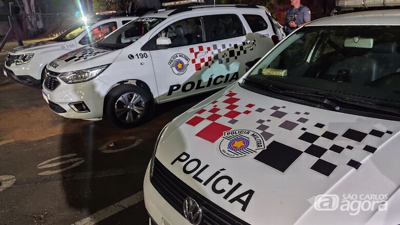 Viaturas plantão policial - Crédito: Maycon Maximino