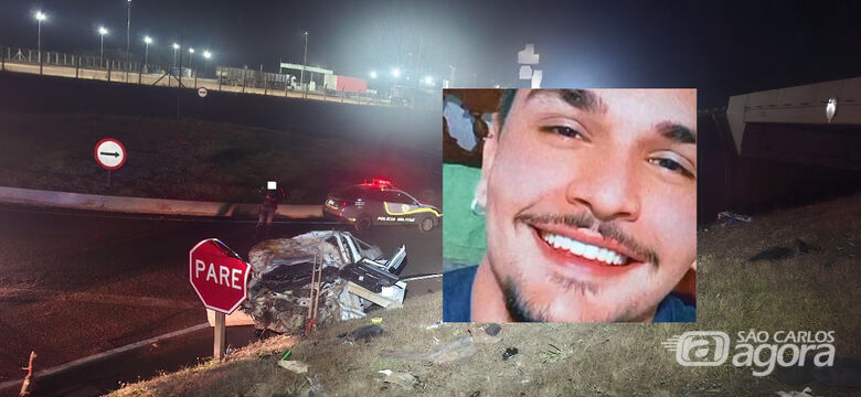 Jovem morre em acidente com picape na Rodovia SP-330 - Crédito: CCI ARTESP e arquivo pessoal 