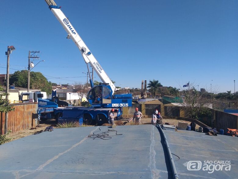 Manutenção da bomba de poço no bairro Popular segue até domingo -