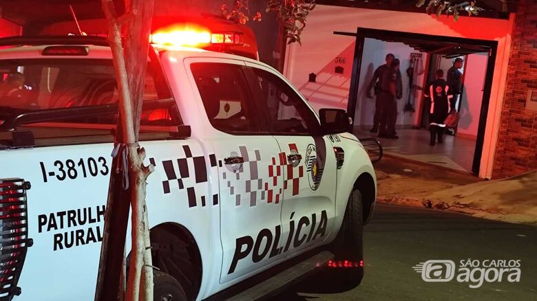 Local do crime - Crédito: Maycon Maximino
