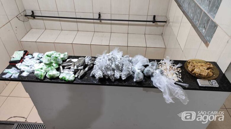 Droga apreendida - Crédito: Maycon Maximino