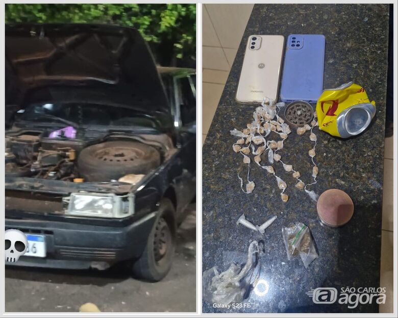 Dois homens são presos por tráfico de drogas em rodovia de São Carlos - 