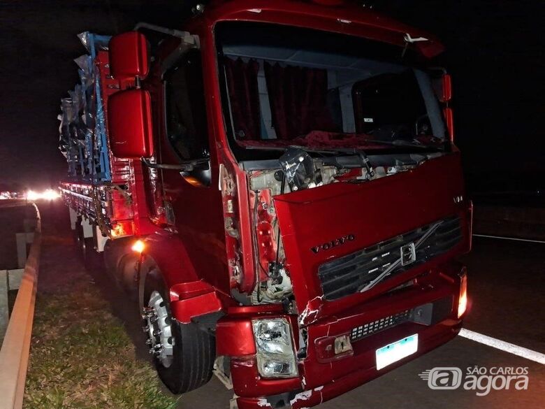 Ciclista morre atropelado por caminhão na SP-330  - Crédito: Artesp