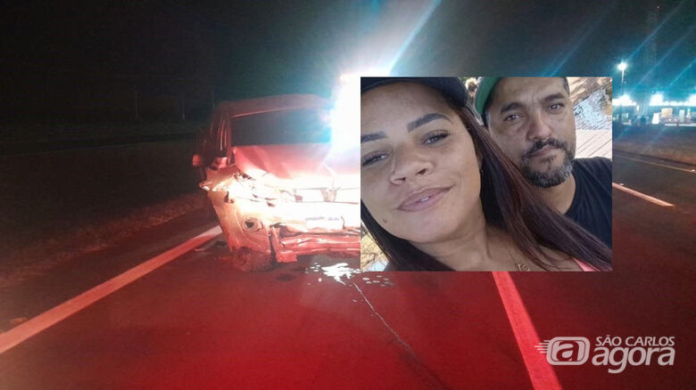 Colisão frontal mata casal e dois feridos na SP-326 - Crédito: CCI ARTESP E ARQUIVO PESSOAL