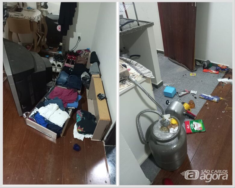 Mulher pula do segundo andar para fugir de agressões em São Carlos; autor é preso - Crédito: Divulgação GCM 