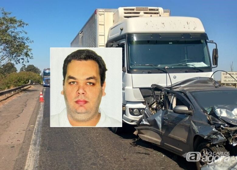 Motorista morto em acidente na Washington Luís é identificado  - Crédito: Grupo Rio Claro 