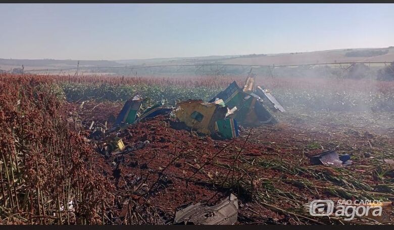 Local da queda  - Crédito: Lourival Izaque 