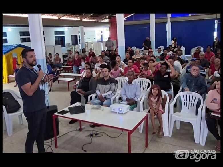 Secretaria de Habitação Social promove encontro com moradores do Núcleo Esperança - 