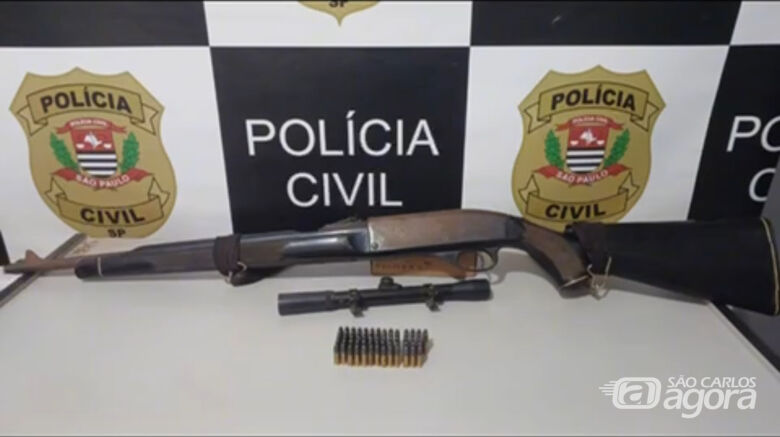 Polícia Civil de Descalvado prende envolvidos em homicídio e apreende arma de fogo durante operação - Crédito: SCA
