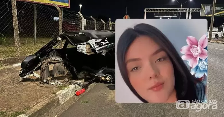 Morre jovem que estava em carro que partiu ao meio após acidente  - Crédito: Flavio Fernandes 