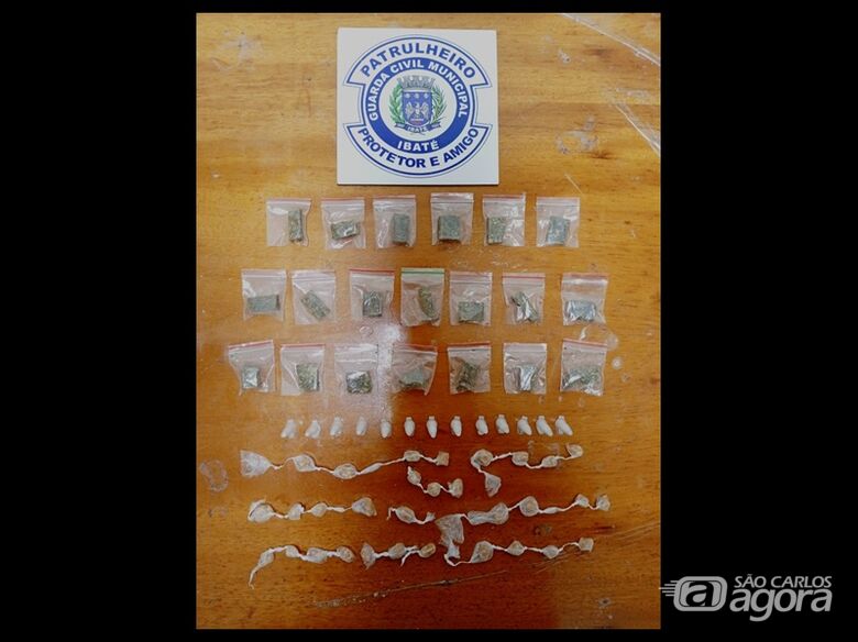 Guarda Municipal apreende entorpecentes na região do CDHU em Ibaté -