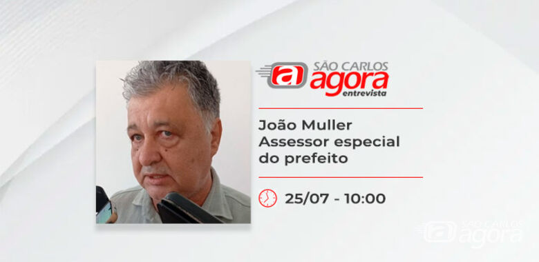 João Mullher, assessor do prefeito Netto será entrevistado ao vivo nesta sexta pelo SCA -