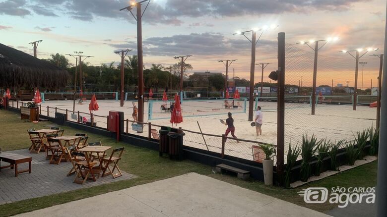 Arena 241 em São Carlos / Crédito: Divulgação Circuito Beach Tennis -
