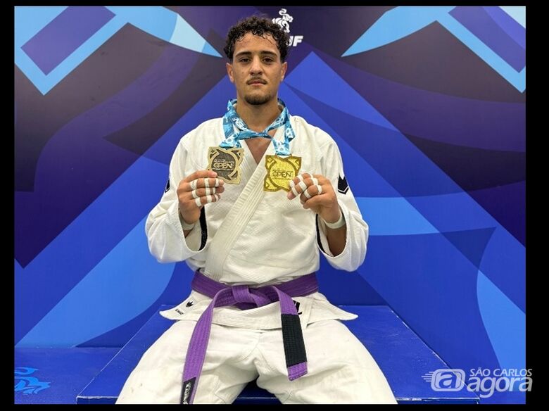 Atleta são-carlense conquista título absoluto no Rio Winter International -