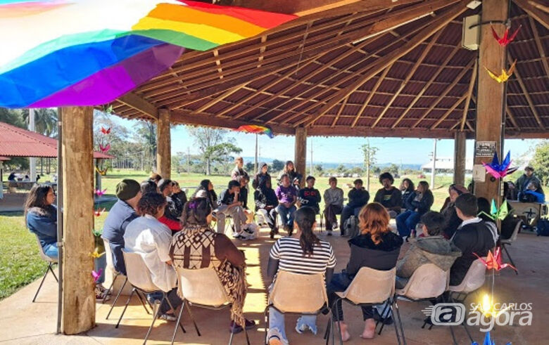 Encontro do Orgulho LGBTQIAPN+ em Lagoa do Sino (Foto: Organização do evento) -
