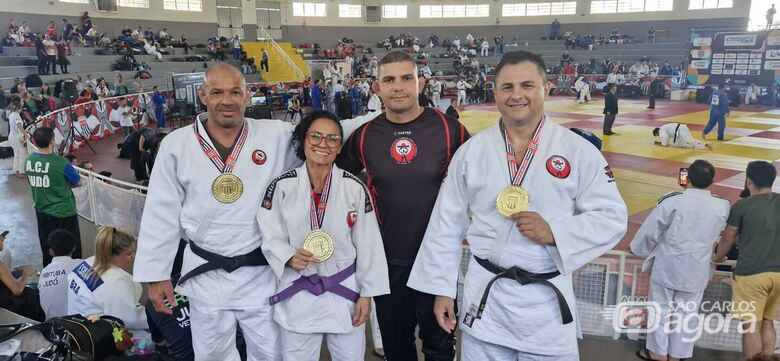 Equipe são-carlense brilhou e trouxe três ouros para casa - Crédito: Divulgação