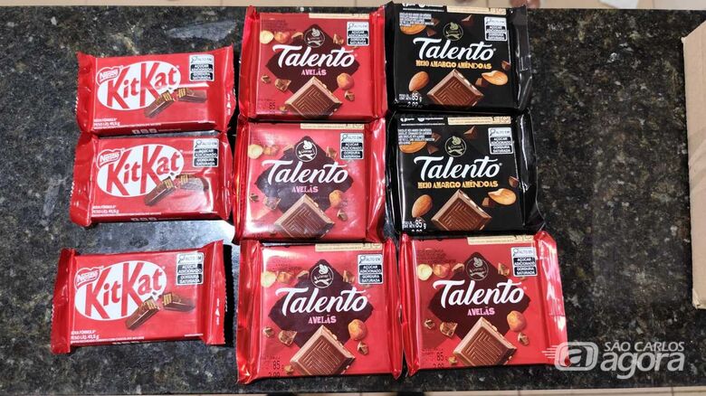 Homem é detido após furtar chocolates em supermercado na região da Praça Itália - Crédito: Maycon Maximino