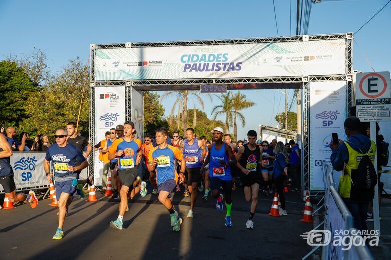 Mais de 2 mil pessoas participam da Circuito Cidades Paulistas - Crédito: Jeferson de Paula 