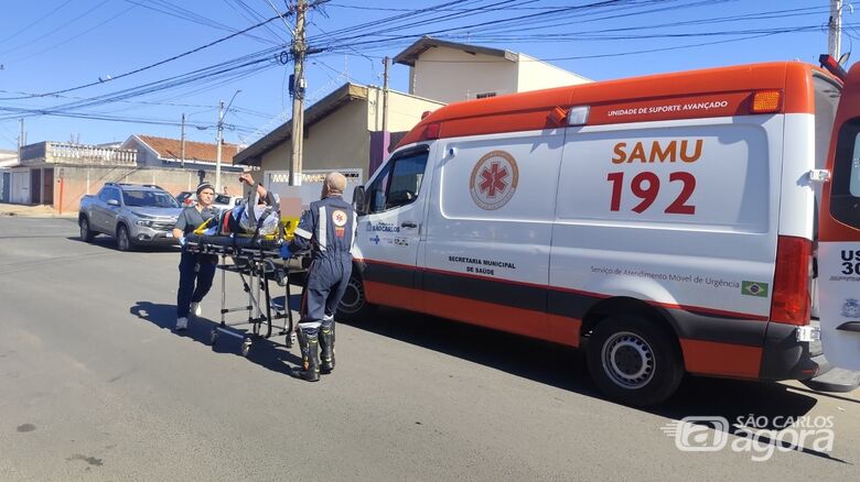 Idoso sofre queda de 3 metros no Santa Felícia e é socorrido em estado grave - Crédito: Maycon Maximino