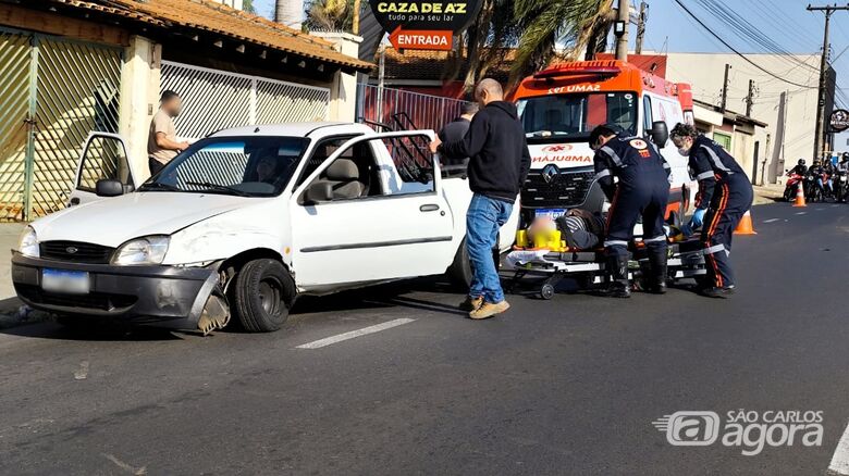 Local do acidente - Crédito: Maycon Maximino