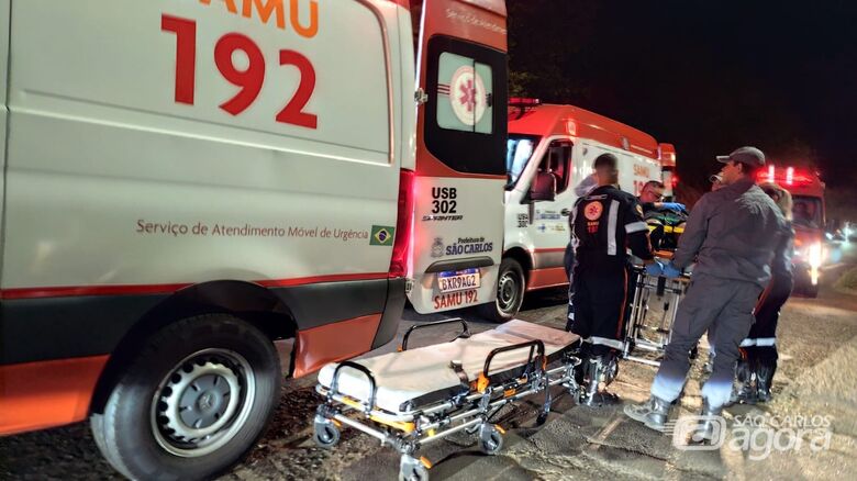 Ciclista sofre queda na região do Samambaia - Crédito: Maycon Maximino