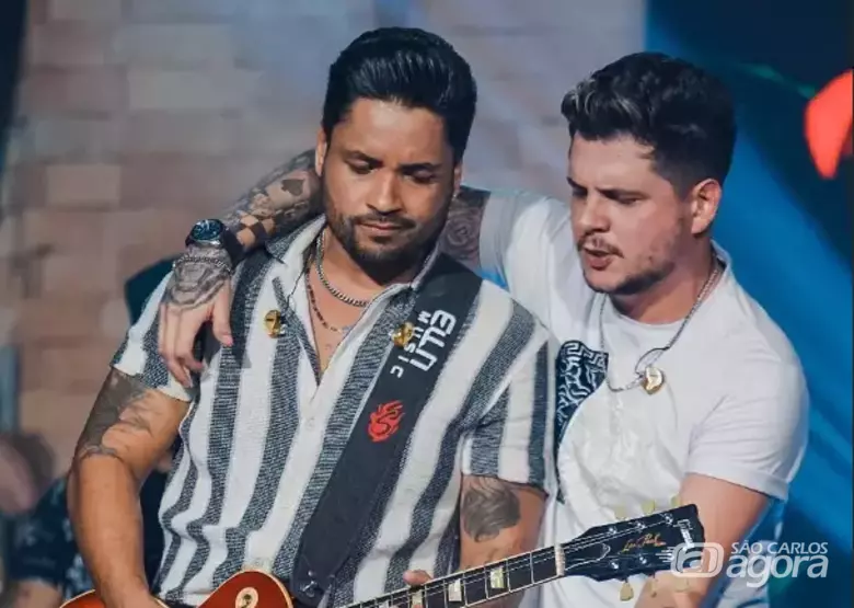 Fred e Fabrício se apresentam neste sábado em São Carlos - Crédito: reprodução/Instagram 