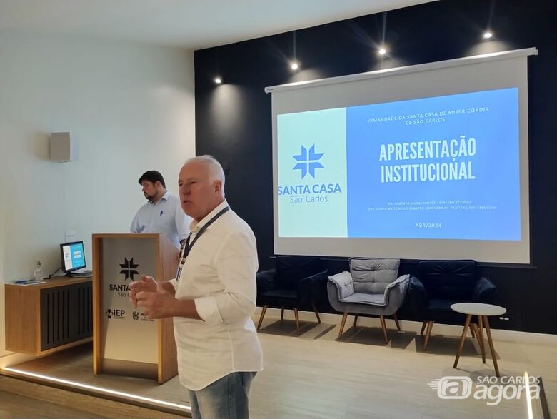 : O provedor da Santa Casa, Morillas Júnior: "Para a Santa Casa de São Carlos, essa iniciativa representa maior equilíbrio financeiro e reforça a integração entre atenção básica e especializada, sempre em benefício da população" - Crédito: Divulgação 