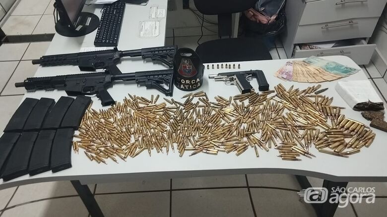 Material apreendido - Crédito: divulgação 