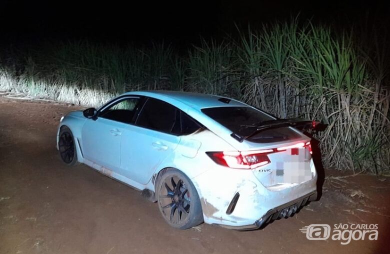 Honda Civic apreendido - 