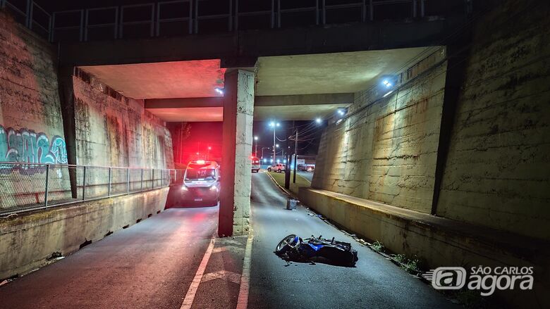 Local do acidente  - Crédito: Maycon Maximino 