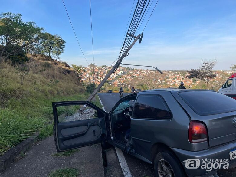 Local do acidente - Crédito: Lourival Izaque