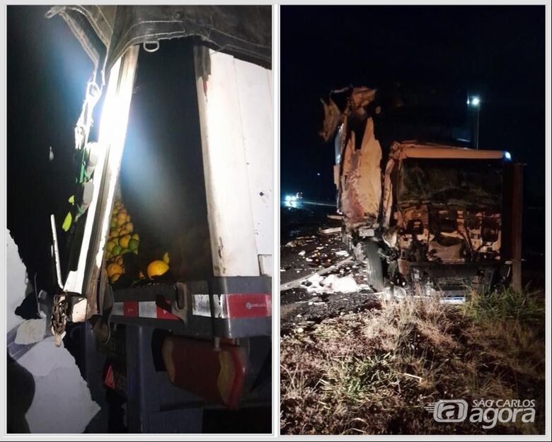 Acidente interdita alça de acesso da SP-310 - Crédito: CCI Artesp