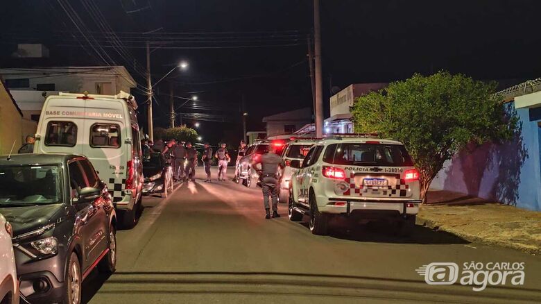 Movimentação no local  - Crédito: Maycon Maximino 