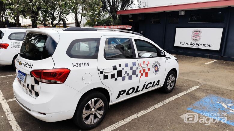 Jardineiro é preso pela PM após furtar notebook de residência no bairro Castelo Branco - Crédito: Foto: Arquivo São Carlos Agora