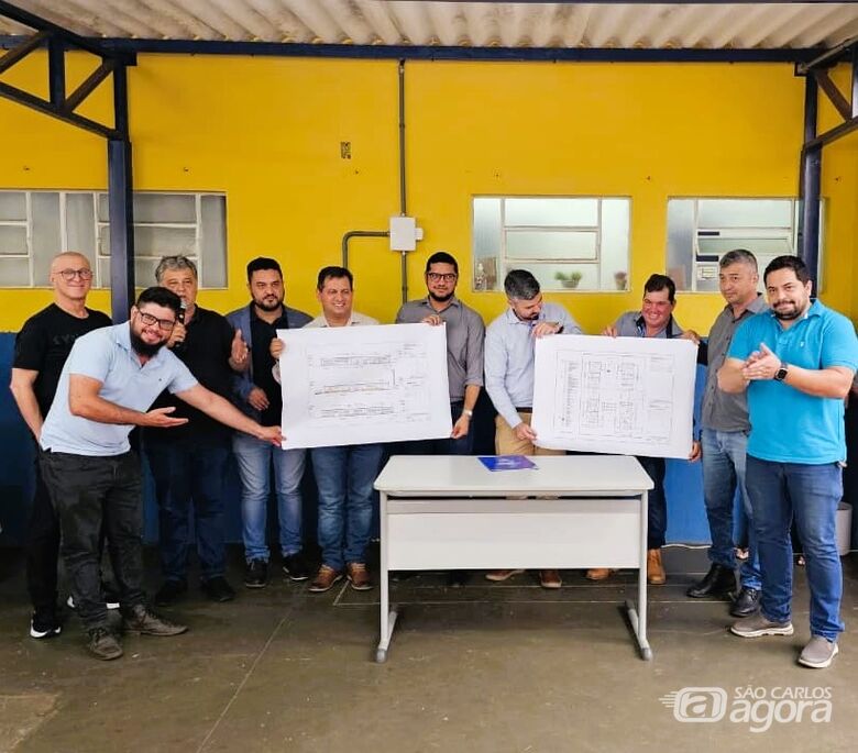 Roselei Françoso assina ordem de serviço para construção de novo CEMEI em Santa Eudóxia -