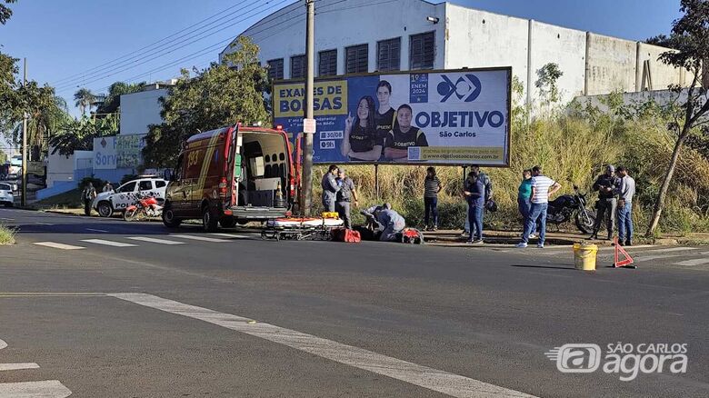 Local do acidente - Crédito: Maycon Maximino