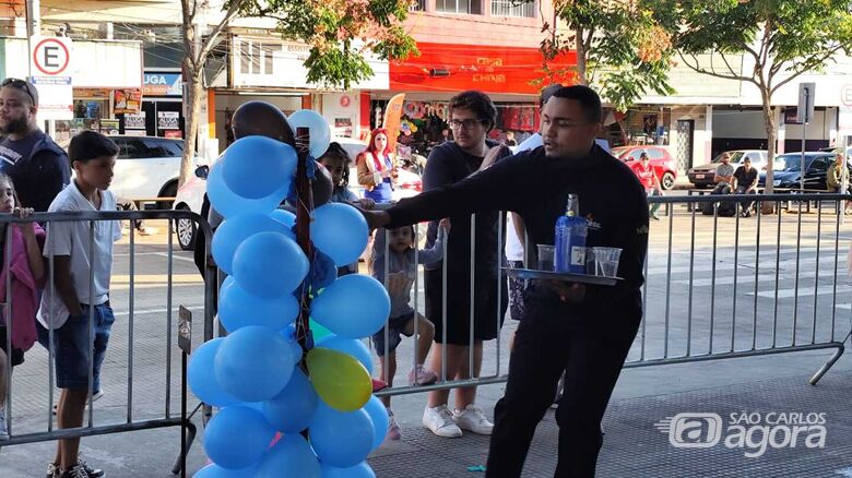 Garçom Cross foi realizado na Praça do Mercado - Crédito: Maycon Maximino
