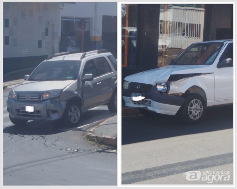 Acidente é registrado em cruzamento que recebeu semáforo recentemente  - Crédito: Colaborador 