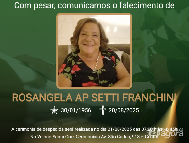 Grupo Santa Cruz informa notas de falecimento e convite de missa - 